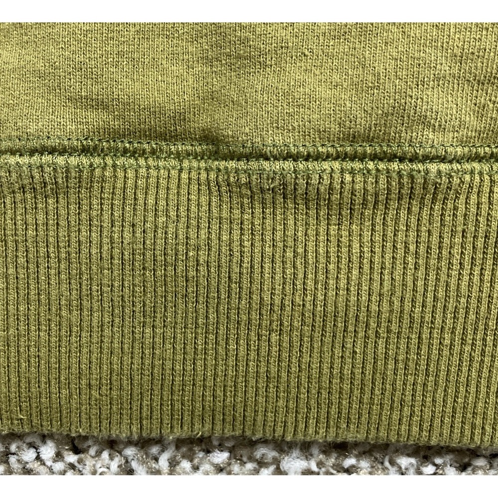Tanner Goods Canada Heavyweight French Terry Pullover Hoodie Green‎ Size Large - Picture 5 of 8